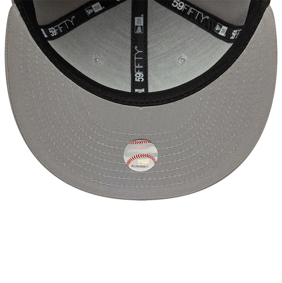 Atlanta Braves Essential Pack Grey 59FIFTY Fitted Cap-Benirox