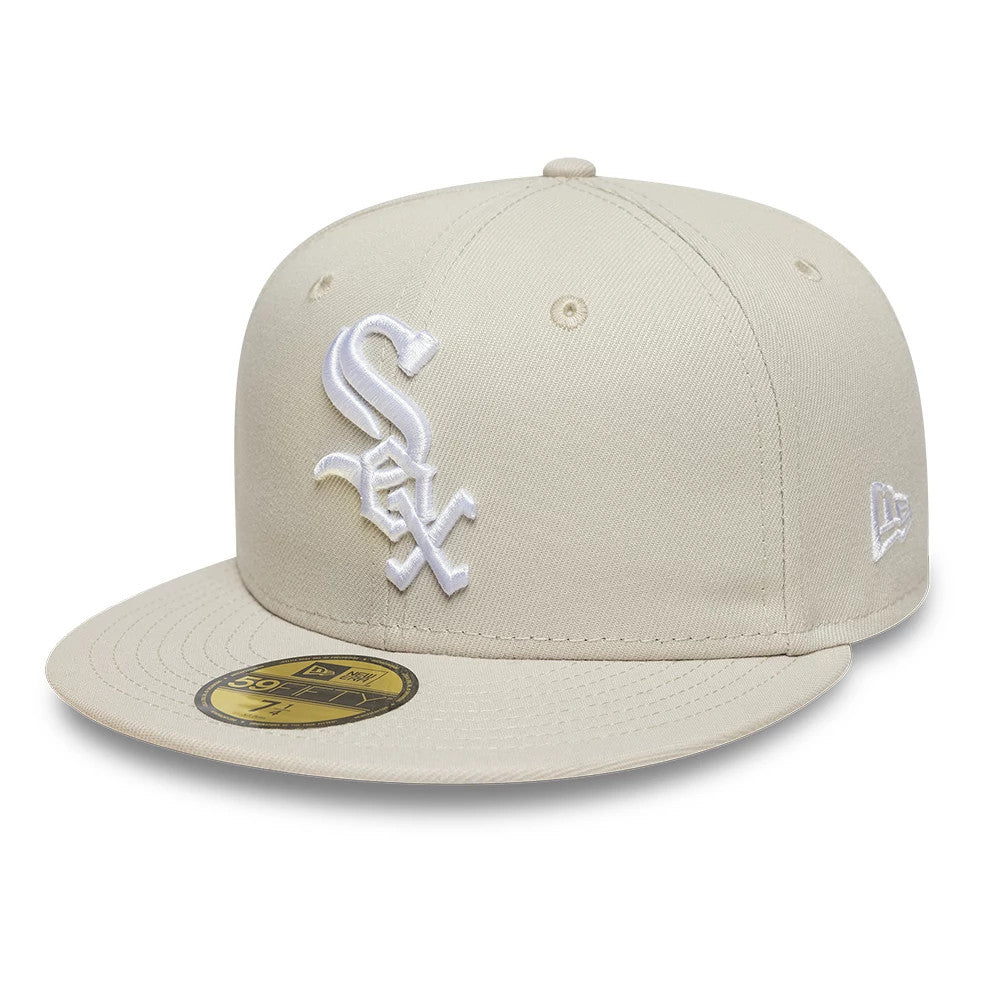 Chicago White Sox MLB Beige 59FIFTY Fitted Cap-Benirox