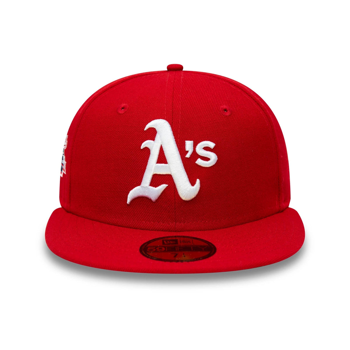 Athletics MLB World Series 1989 Red 59FIFTY Fitted Cap-Benirox