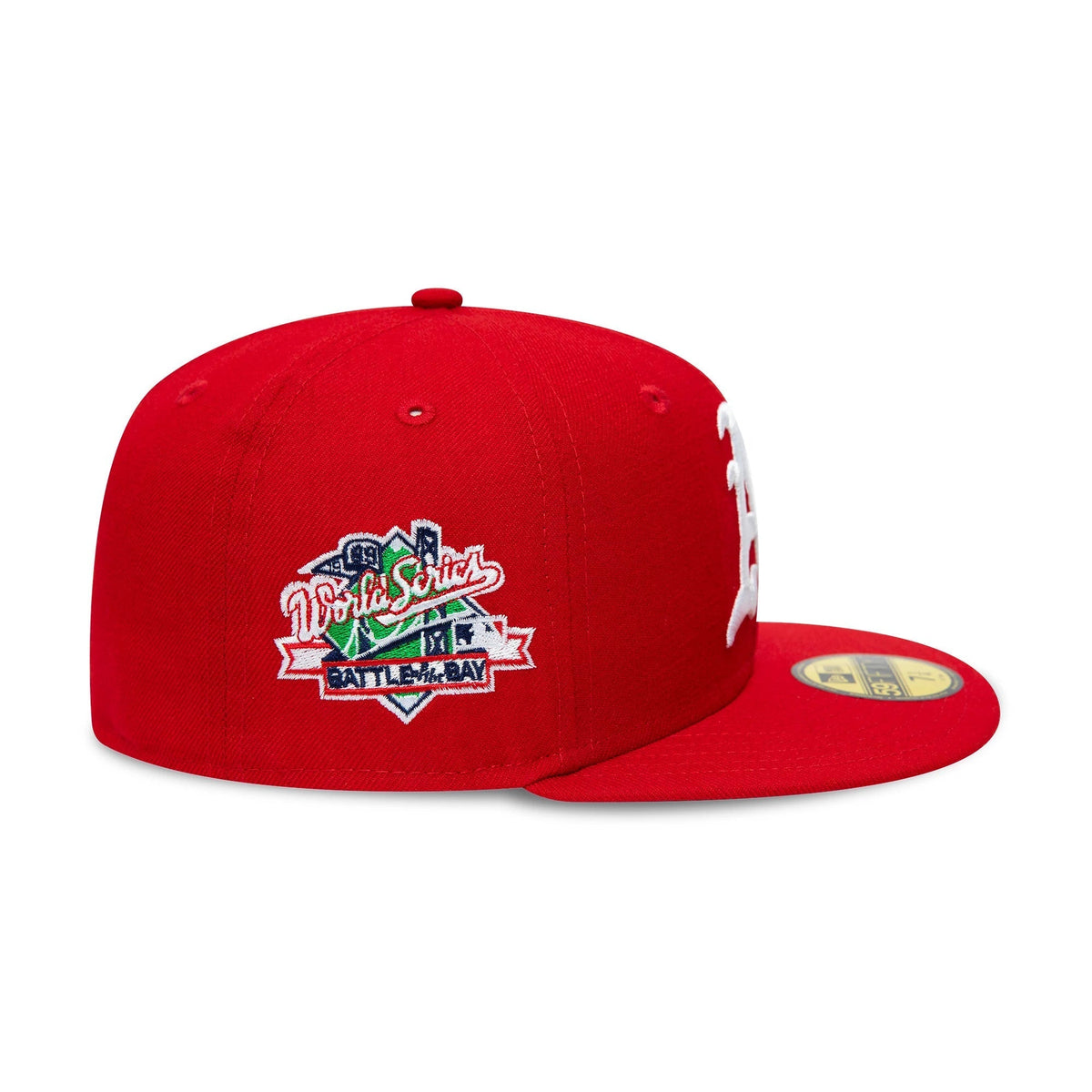 Athletics MLB World Series 1989 Red 59FIFTY Fitted Cap-Benirox