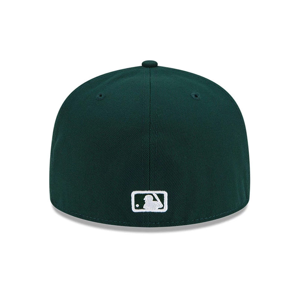 Atlanta Braves MLB Dark Green 59FIFTY Fitted Cap-Benirox