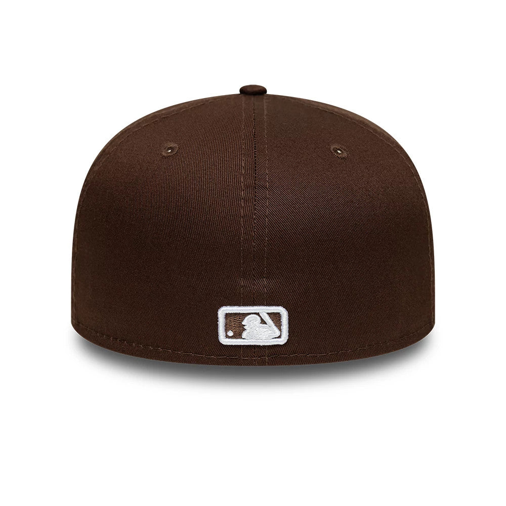 Atlanta Braves MLB Dark Brown 59FIFTY Fitted Cap-Benirox