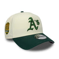 Athletics MLB Cooperstown White & Green 9FORTY A-Frame Cap-Benirox