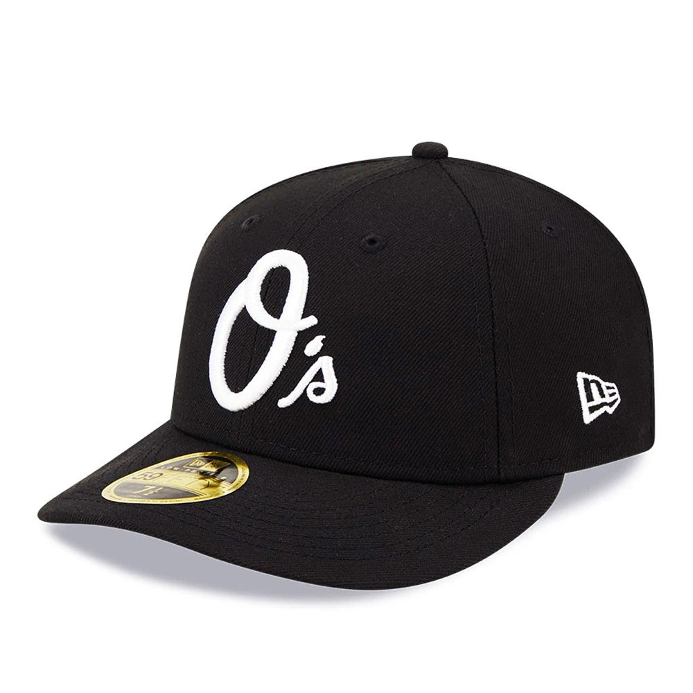 Baltimore Orioles MLB Black Low Profile 59FIFTY Fitted Cap-Benirox