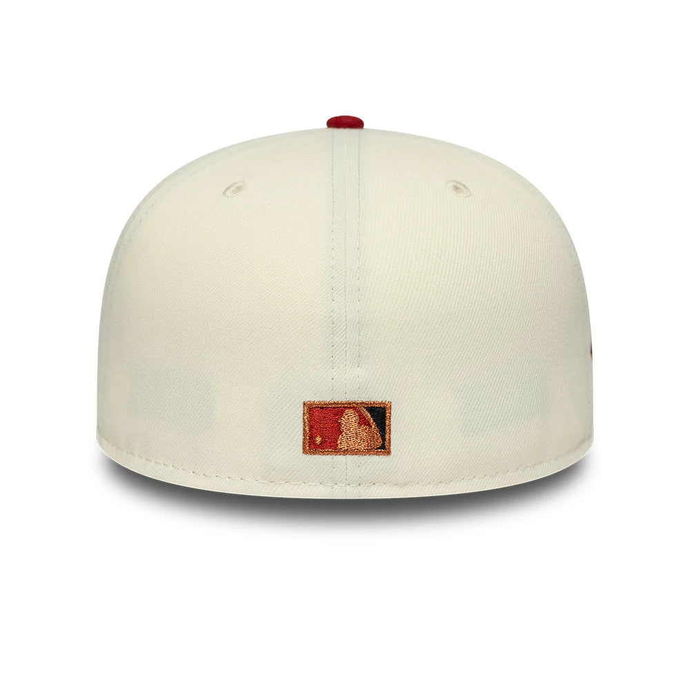 Arizona Diamondbacks MLB Cooperstown White 59FIFTY Fitted Cap-Benirox