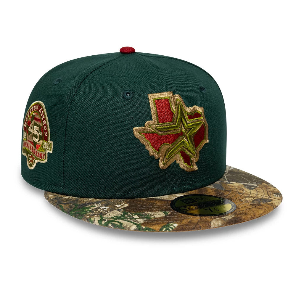 Houston Astros MLB Cooperstown Green 59FIFTY Fitted Cap-Benirox