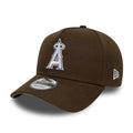 LA Angels MLB Dark Brown 9FORTY A-Frame Adjustable Cap-Benirox