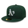 Athletics MLB Dark Green 59FIFTY Fitted Cap-Benirox
