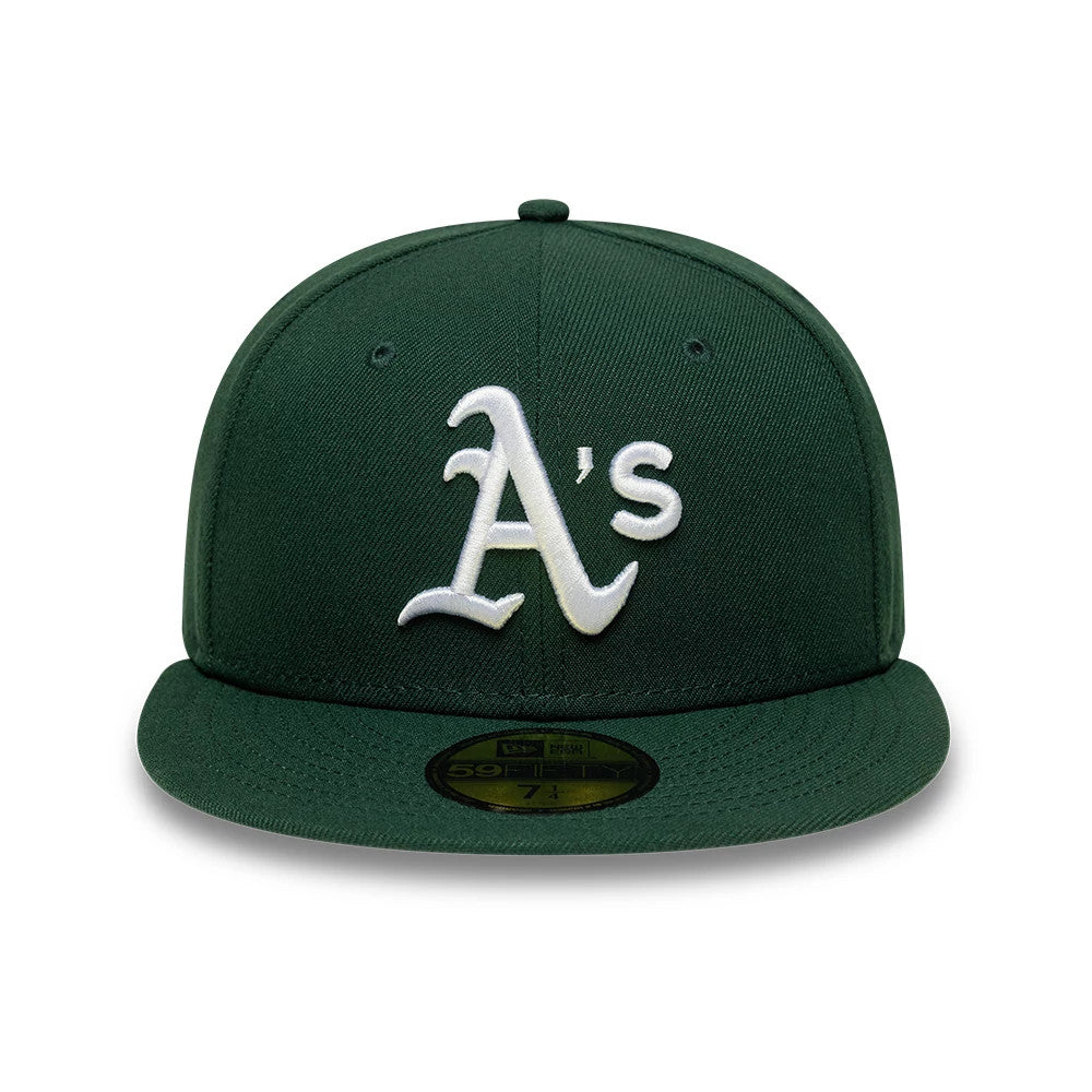 Athletics MLB Dark Green 59FIFTY Fitted Cap-Benirox
