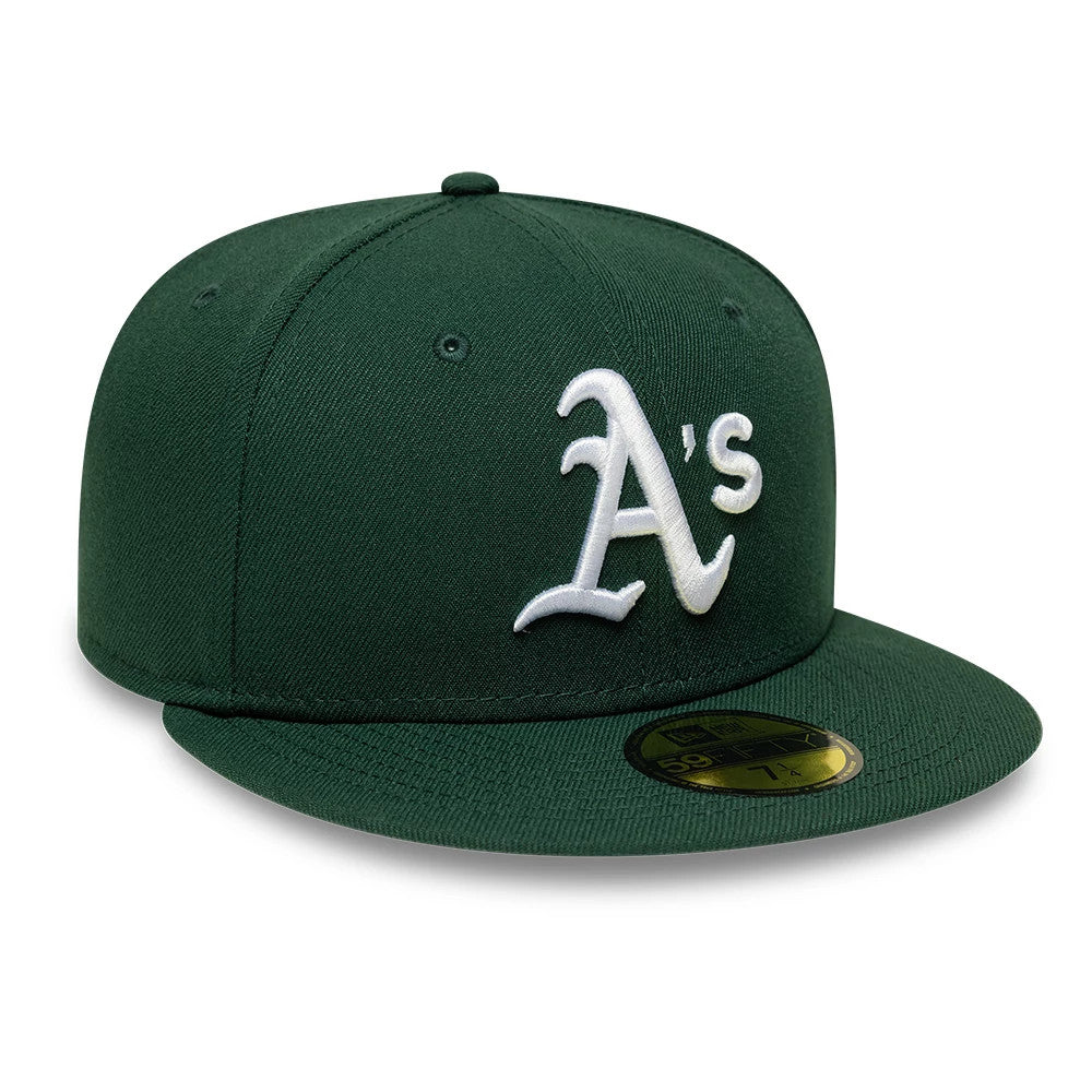 Athletics MLB Dark Green 59FIFTY Fitted Cap-Benirox