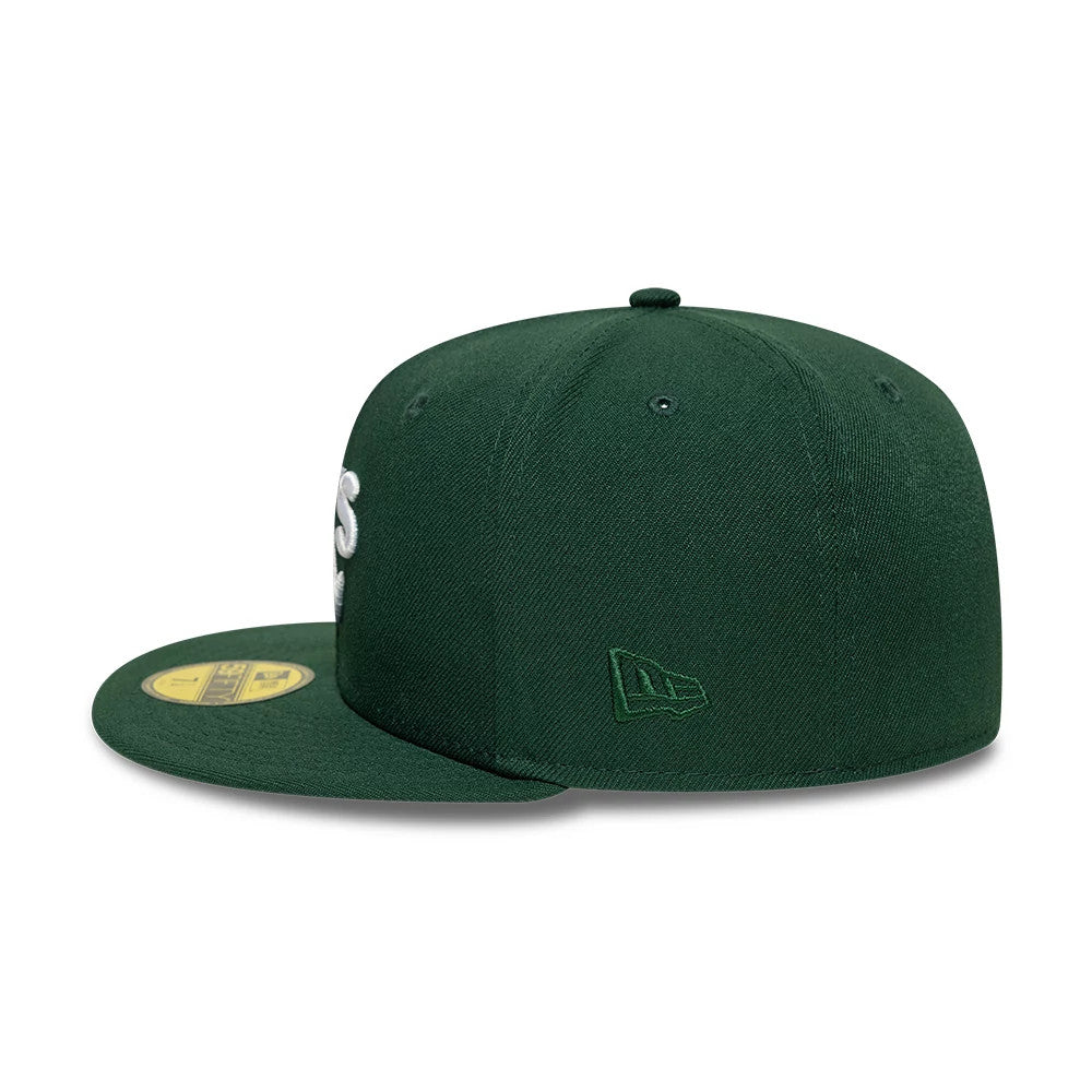 Athletics MLB Dark Green 59FIFTY Fitted Cap-Benirox