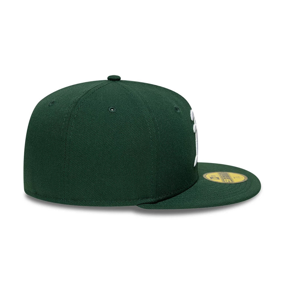 Athletics MLB Dark Green 59FIFTY Fitted Cap-Benirox