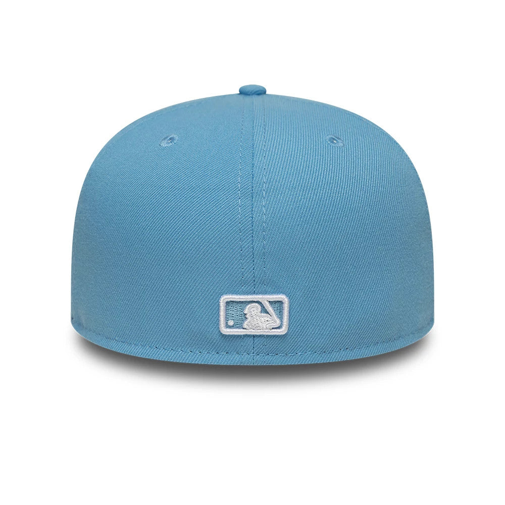 Atlanta Braves MLB Pastel Blue 59FIFTY Fitted Cap-Benirox