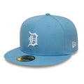 Detroit Tigers MLB Pastel Blue 59FIFTY Fitted Cap-Benirox