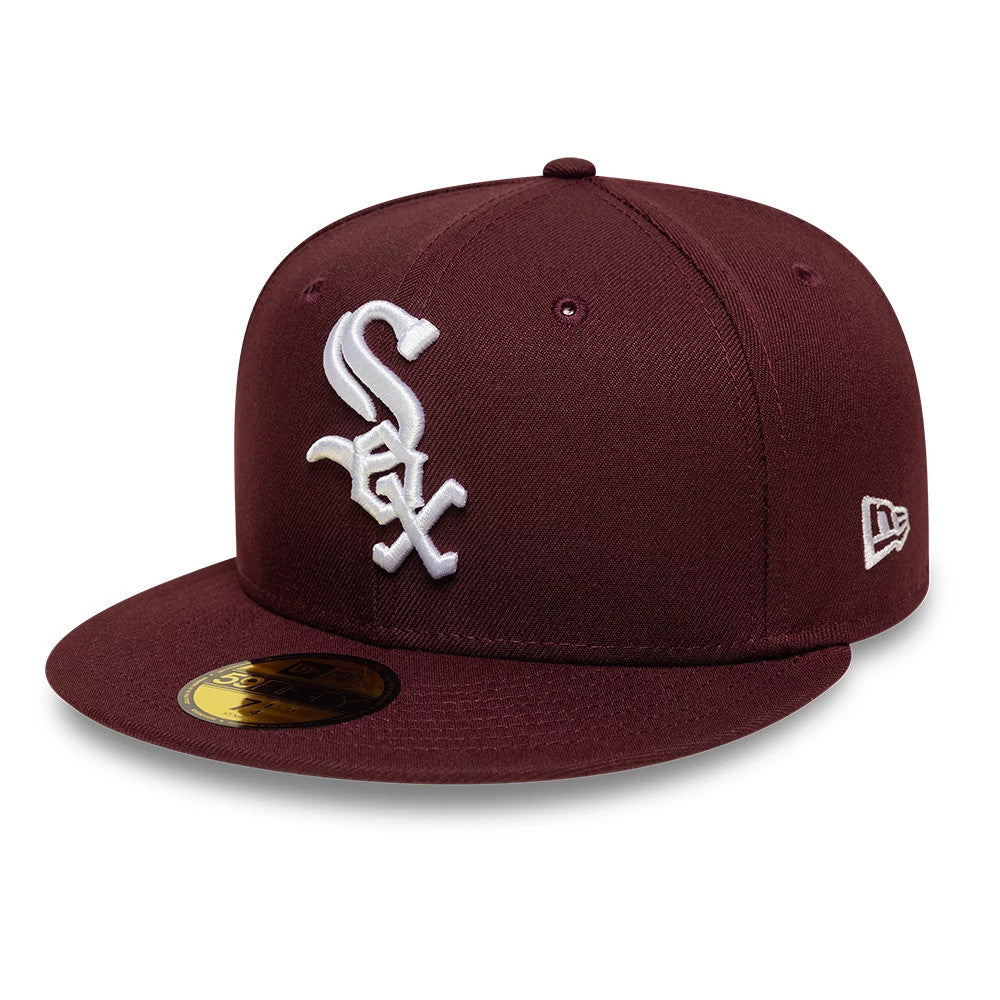 Chicago White Sox MLB Dark Purple 59FIFTY Fitted Cap-Benirox