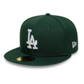 LA Dodgers MLB Dark Green 59FIFTY Fitted Cap-Benirox