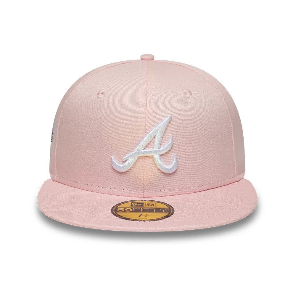 Atlanta Braves MLB Pink 59FIFTY Fitted Cap-Benirox