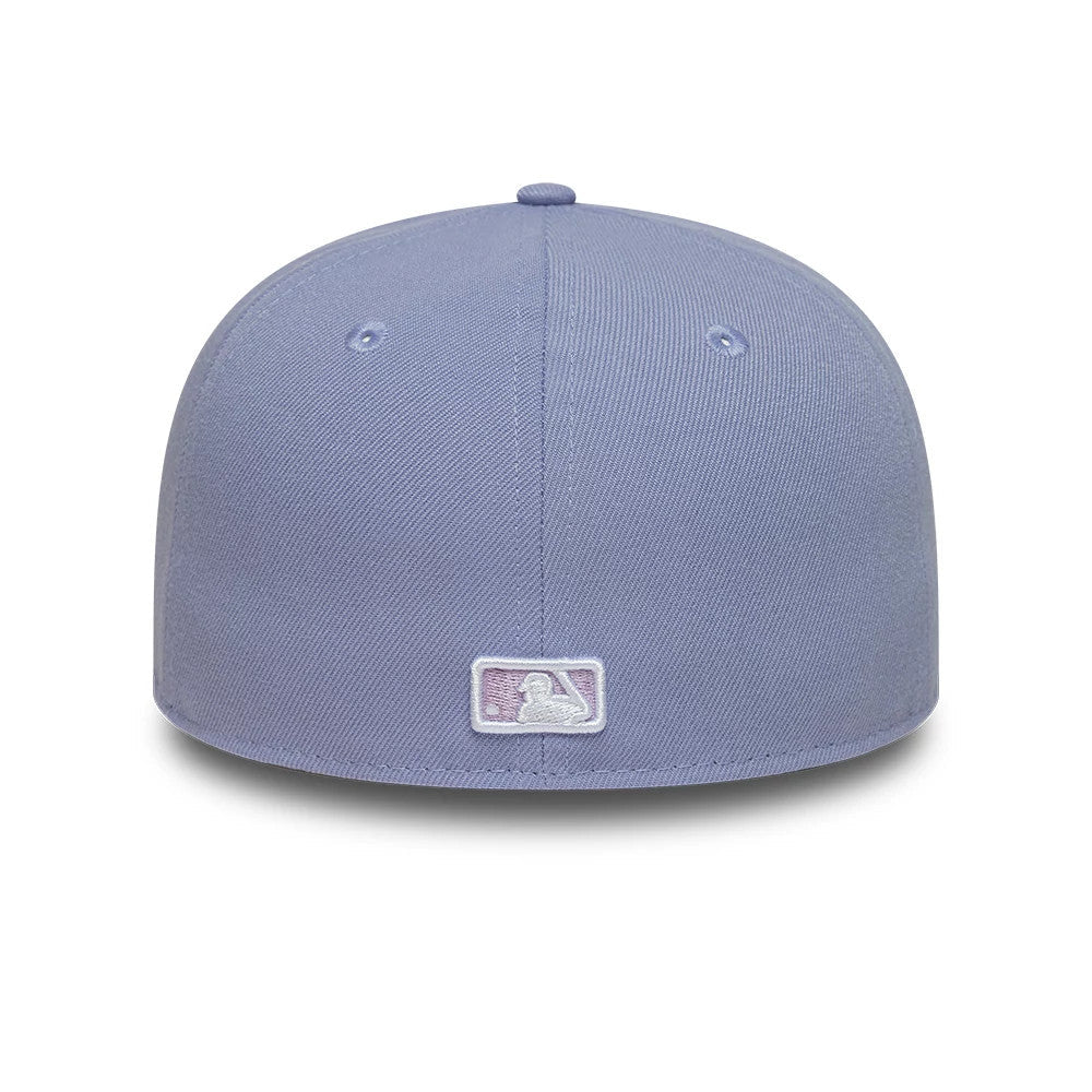 Atlanta Braves MLB Pastel Purple 59FIFTY Fitted Cap-Benirox