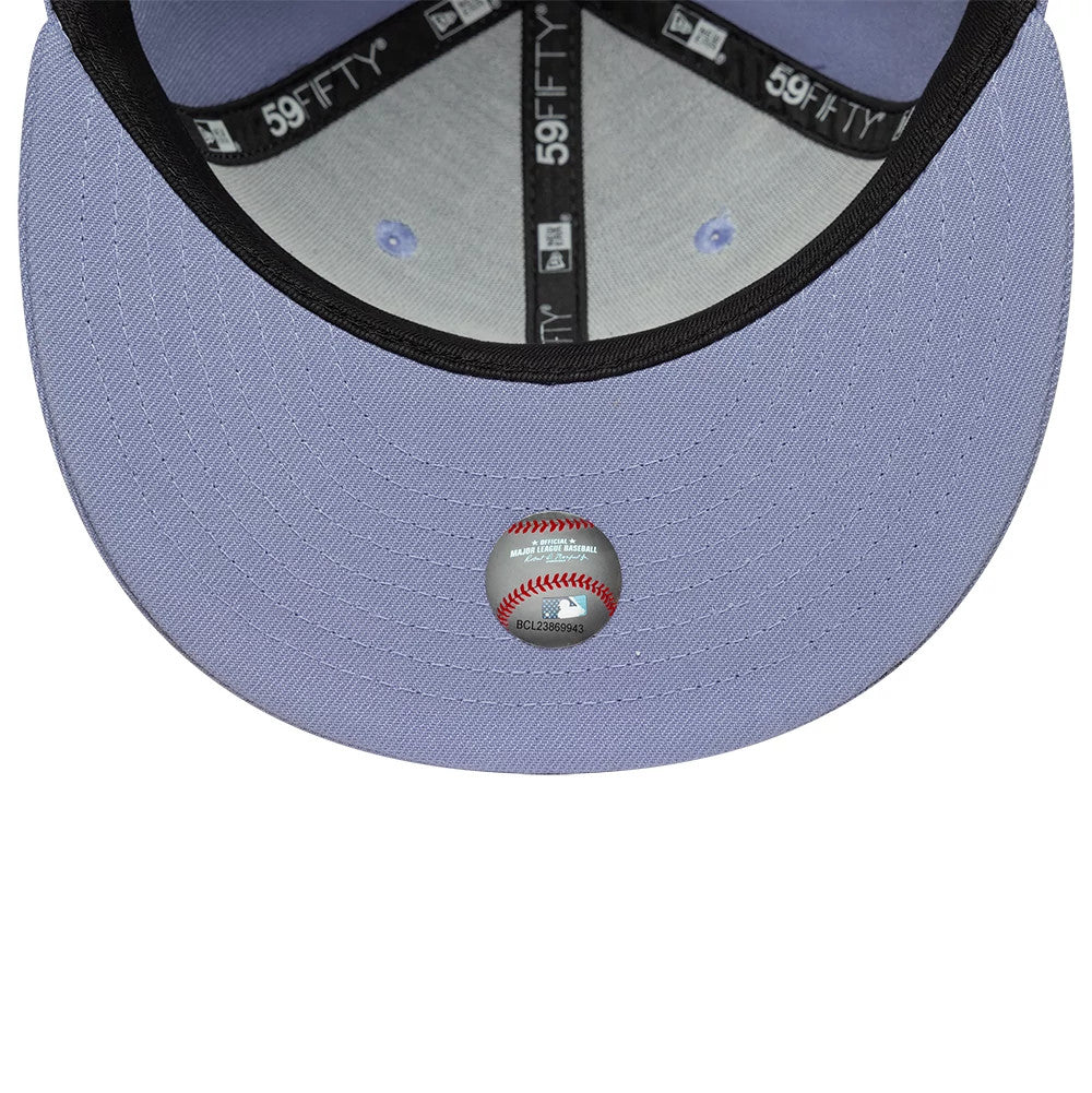 Atlanta Braves MLB Pastel Purple 59FIFTY Fitted Cap-Benirox
