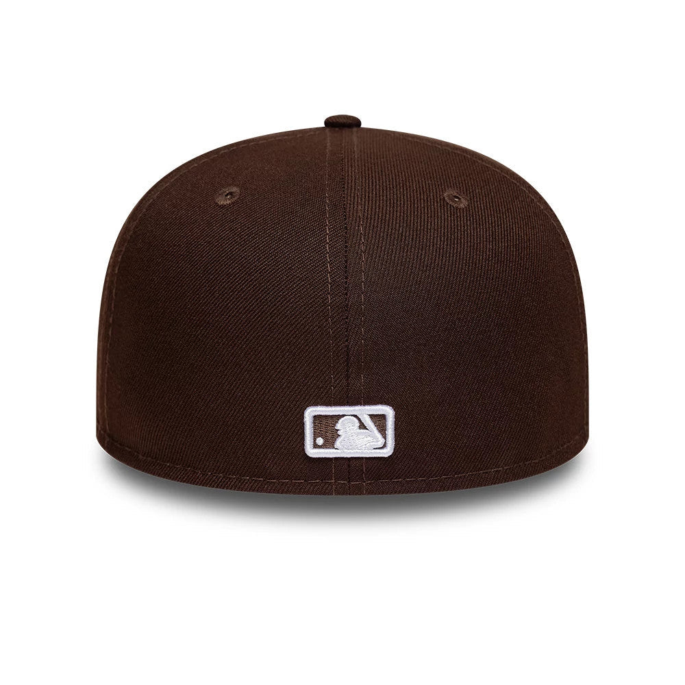 Athletics MLB Dark Brown 59FIFTY Fitted Cap-Benirox