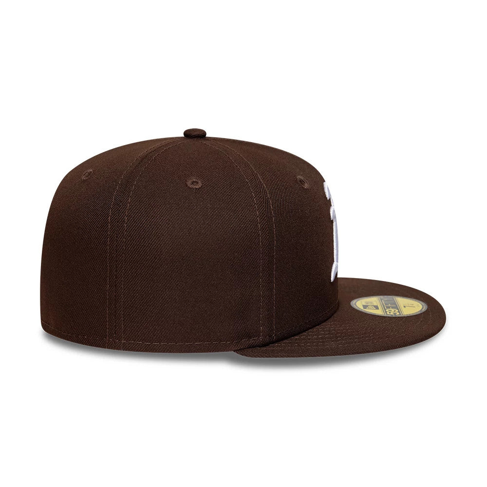 Athletics MLB Dark Brown 59FIFTY Fitted Cap-Benirox