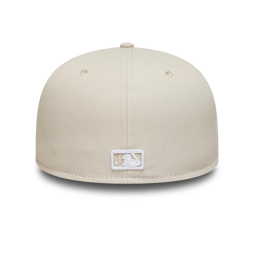 Athletics MLB Beige 59FIFTY Fitted Cap-Benirox