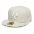 Athletics MLB Beige 59FIFTY Fitted Cap-Benirox