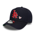 LA Angels MLB Heart Navy 9FORTY A-Frame Adjustable Cap-Benirox