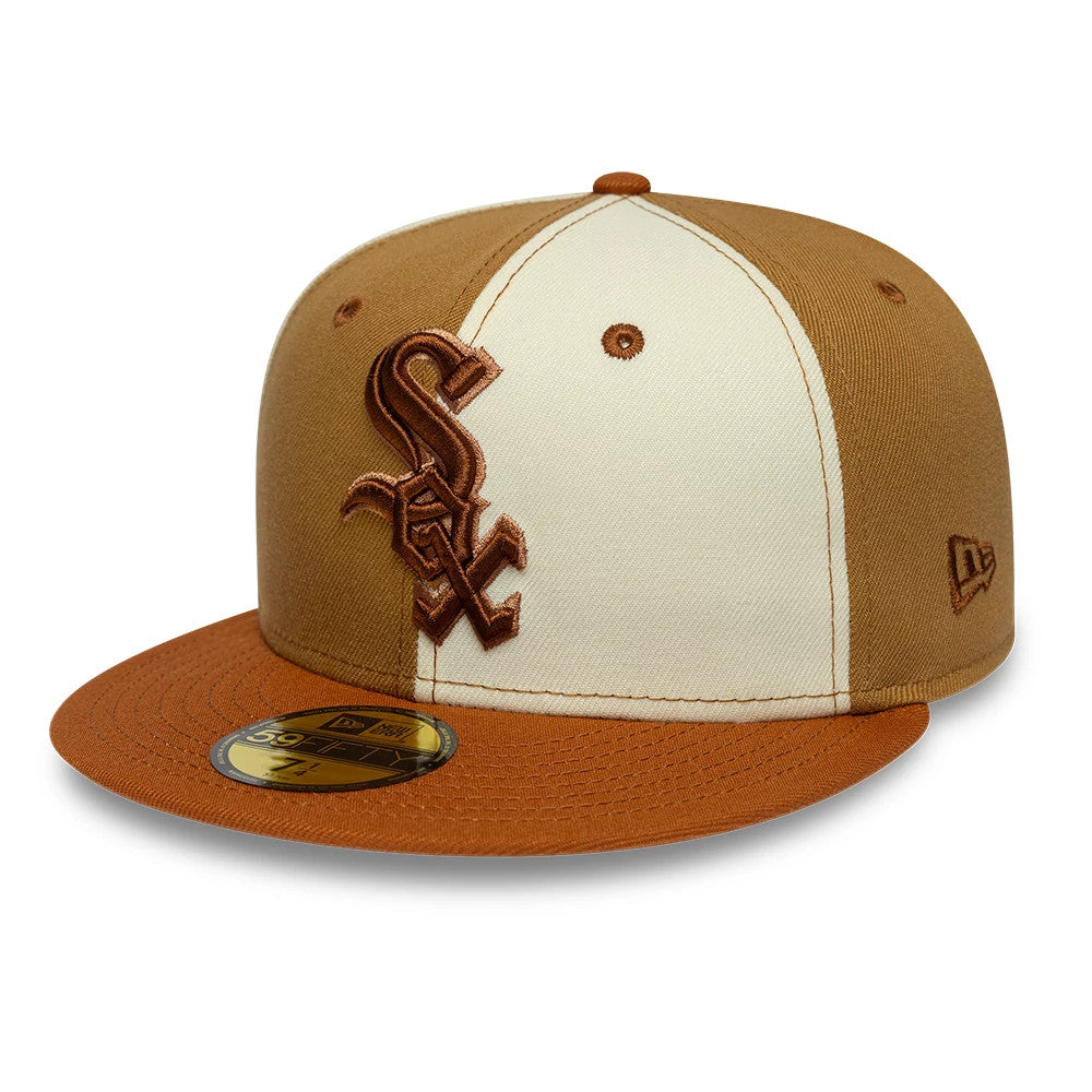 Chicago White Sox MLB Contrast White 59FIFTY Fitted Cap-Benirox